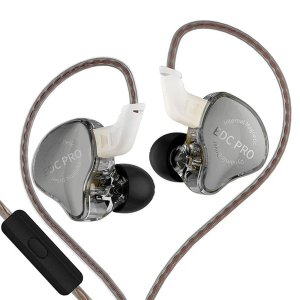 KZ EDC PRO Dynamic Driver IEM + AUDIOCULAR D07 Slim DAC & Amp - 2