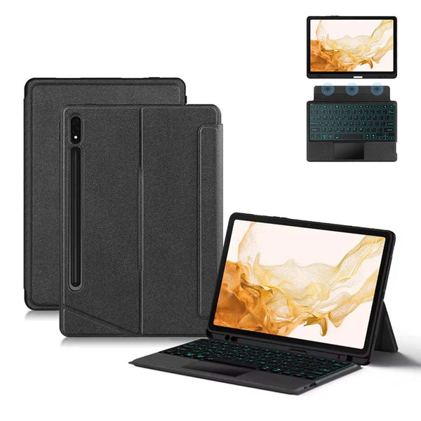 YJ-X700 Keyboard Case for Samsung Galaxy Tab S8 / S7 11 - 1
