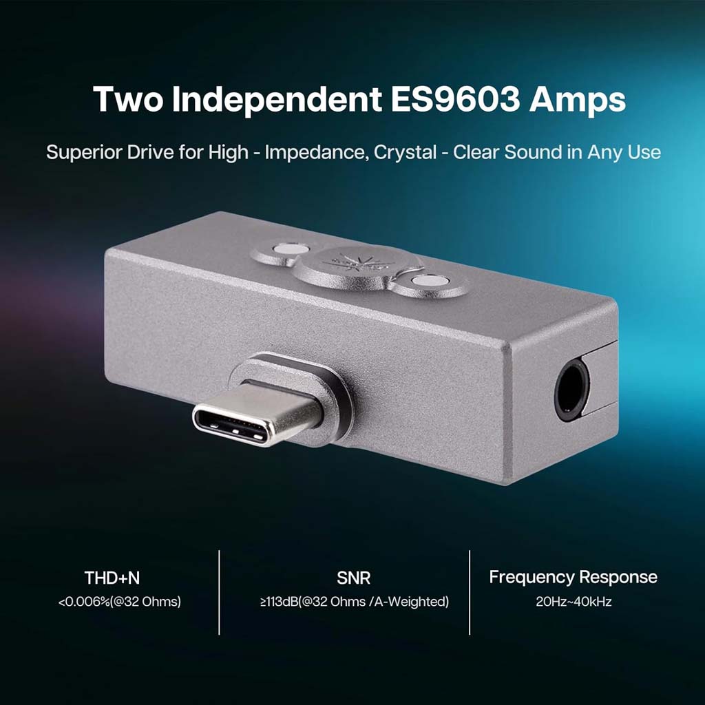 Kiwi Ears Allegro Pro Portable DAC/AMP with Dual Amps