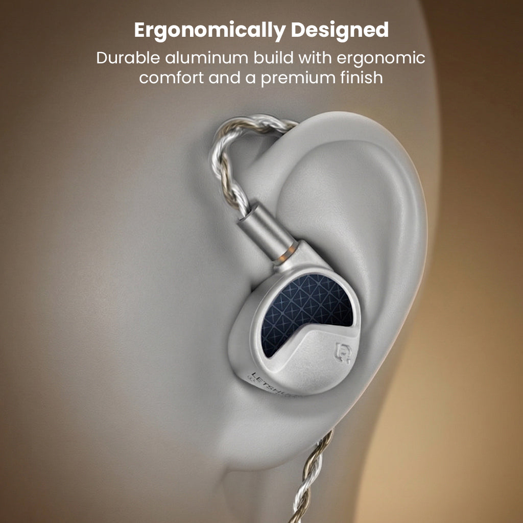 LETSHUOER - Astralis HiFi 15.5mm Ring Planar Driver In Ear Monitor