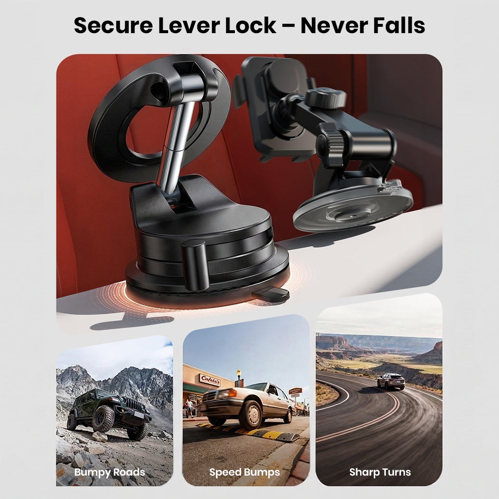 LISEN- 360° TRI-AXIS MagSafe Phone Holder Rotatable & Foldable