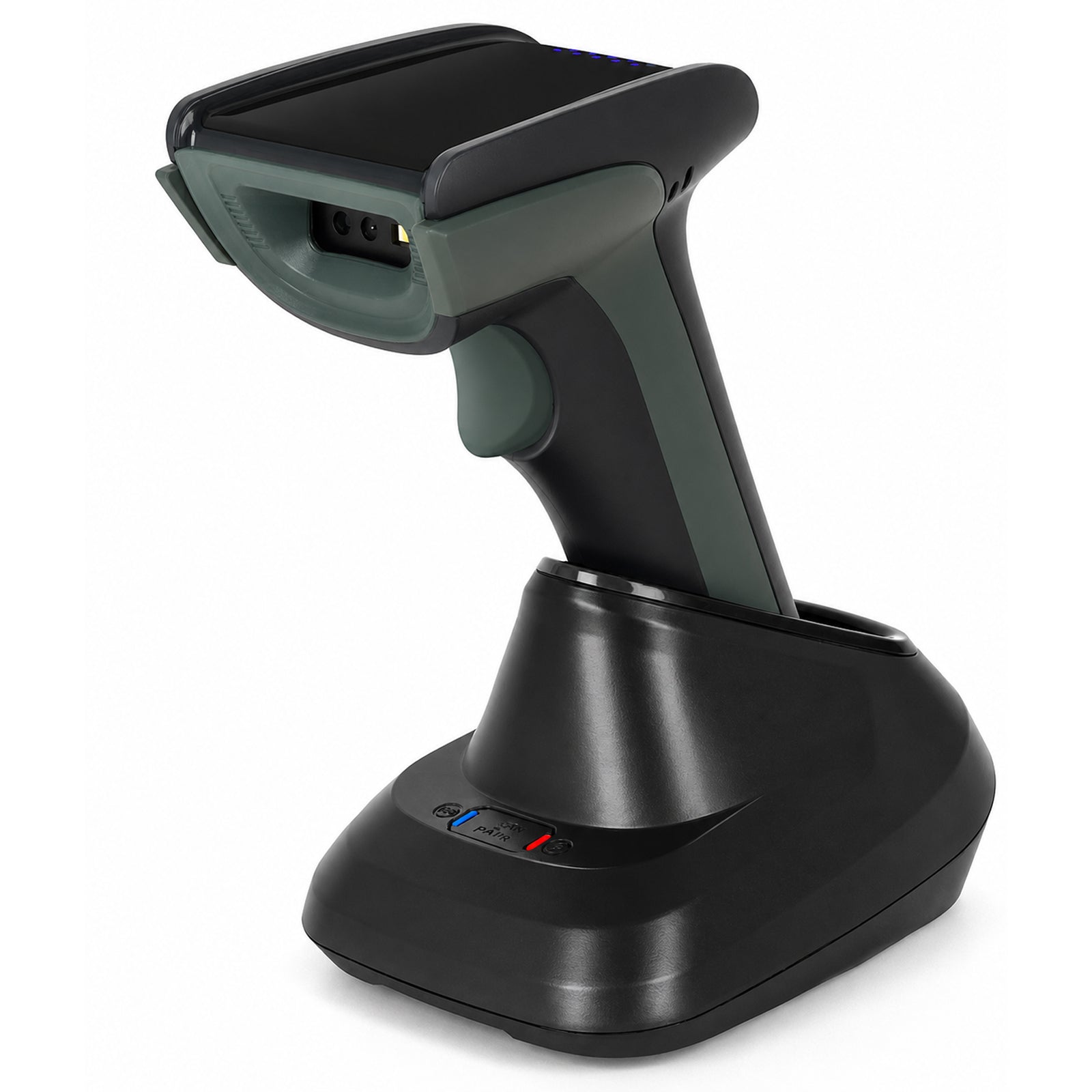 Luckydoor- DS230BT 1D & 2D 2-IN-1 Wireless Barcode Scanner with Charging Base