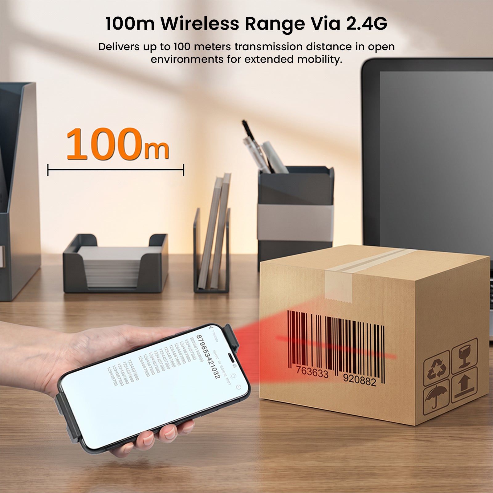 Luckydoor- 2D & 1D Cell Phone Qr Code Reader and Barcode Scanner