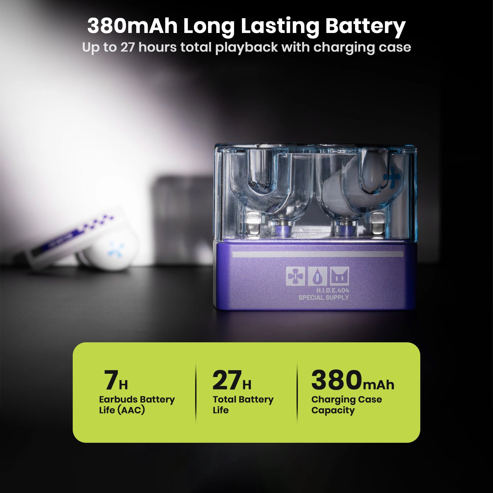 Smartphone screen showing Bluetooth connection to earbuds with seamless switching