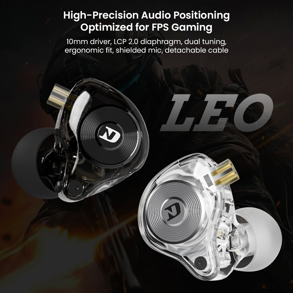 ND - LEO 10mm Dynamic Driver In-Ear Monitor