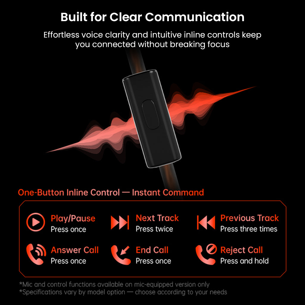 Built-in clear communication control for gaming