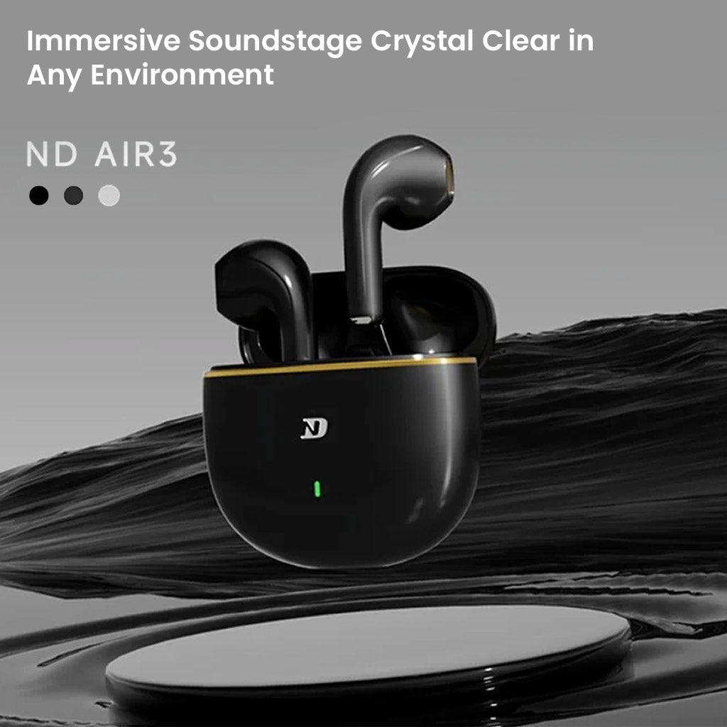 ND Air3 True Wireless Earbuds with LED Indicator