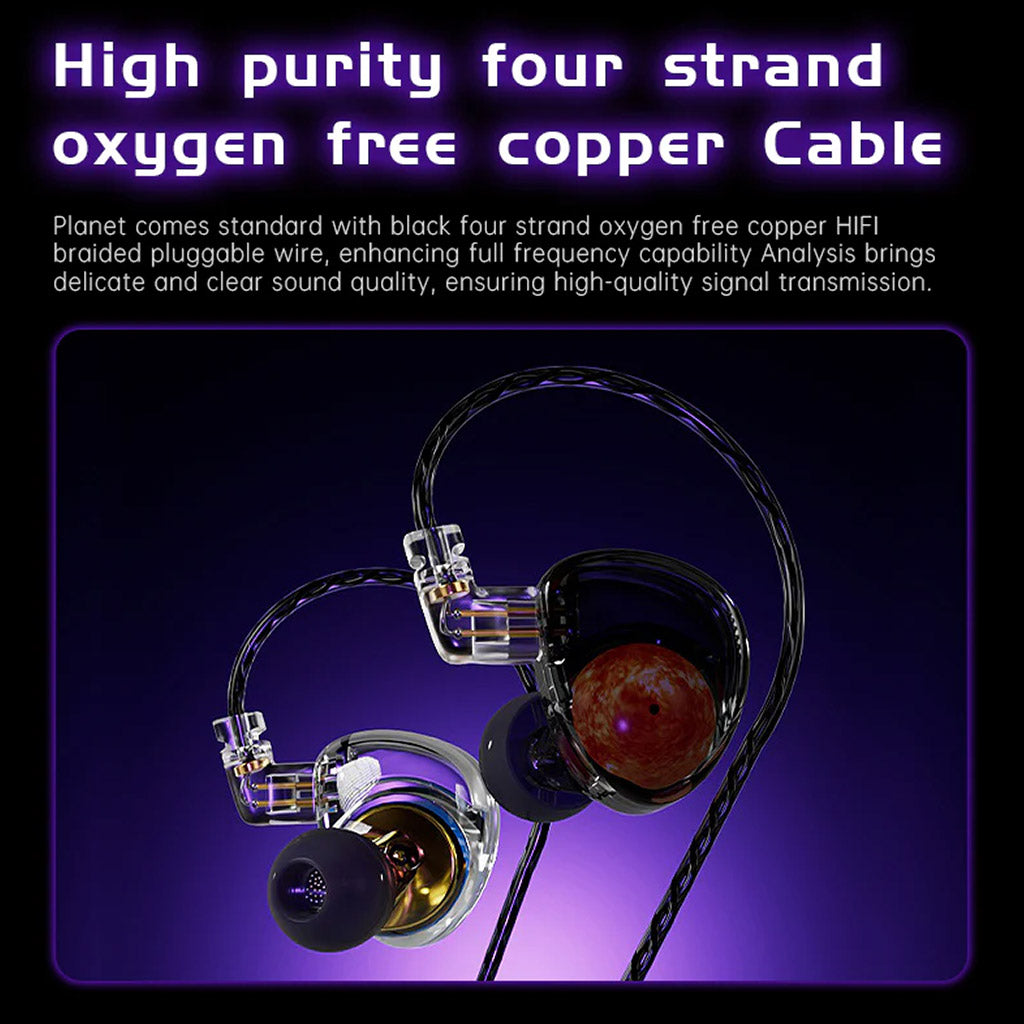 ND Planet Audiophile Grade IEM with OFC Cable