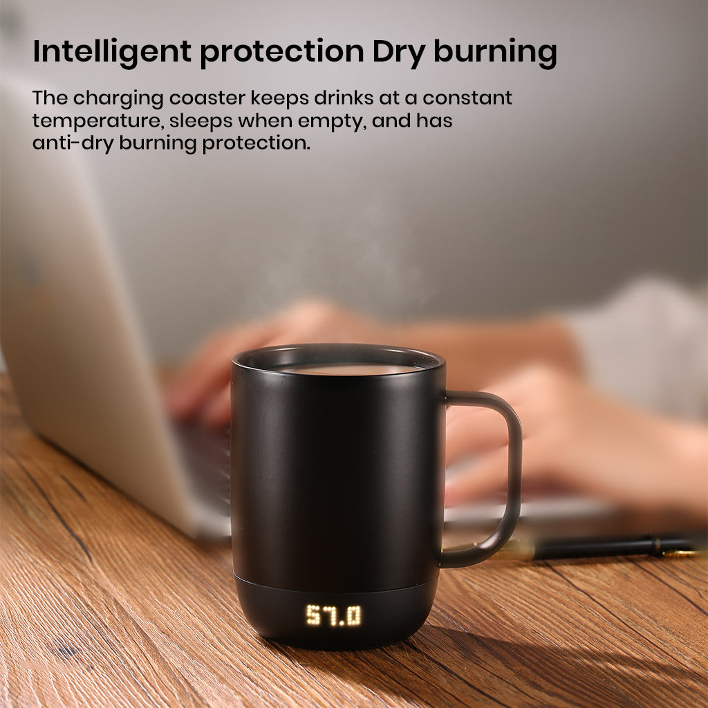 NiLKO N2 300ml Temperature Control Smart Coffee Mug with LED Display