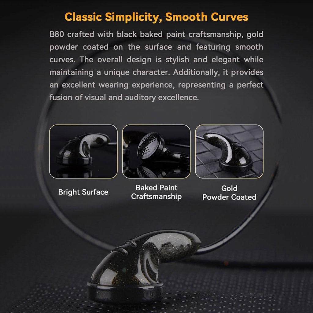 NiceHCK B80 Flathead Wired Earphones is Simply Classic