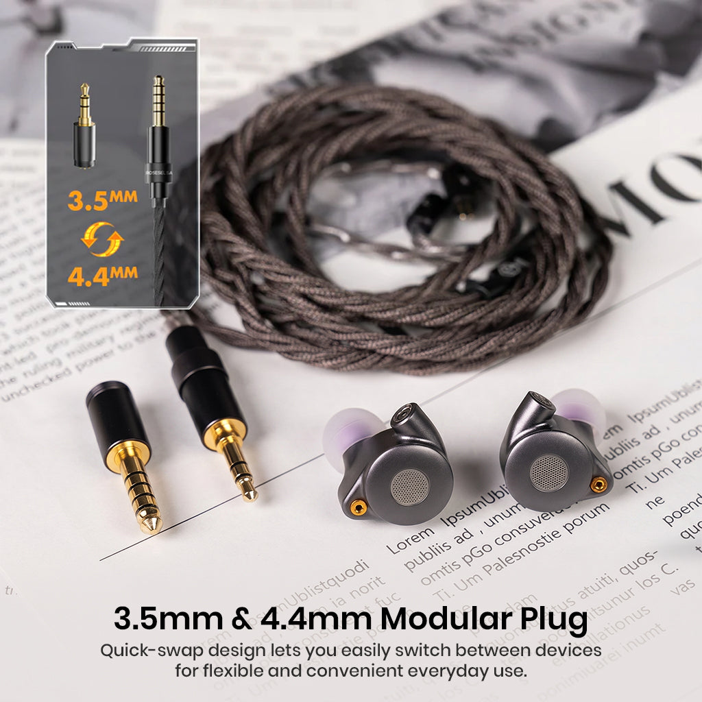 ROSESELSA x AAV CJ20 14.2mm Planar Magnetic Driver In-Ear Monitor