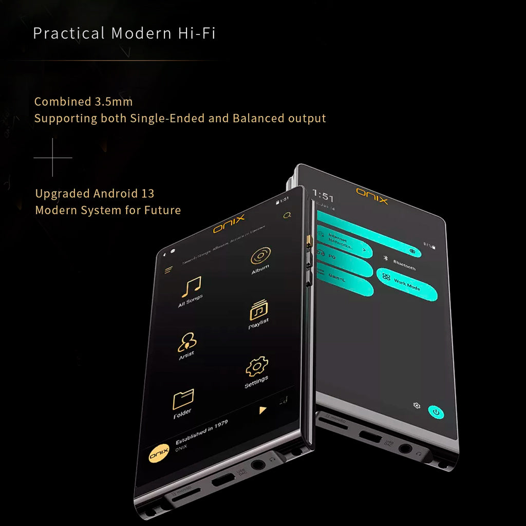 SHANLING ONIX Waltz XM10 LTD Portable Music Player with Dual amplifier