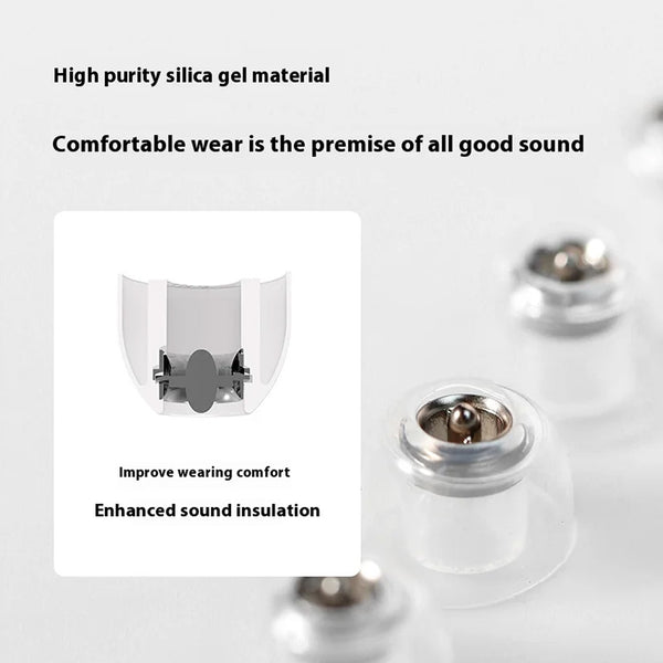SHANLING SE100 Premium Silicone Eartips for Audiophiles - 8