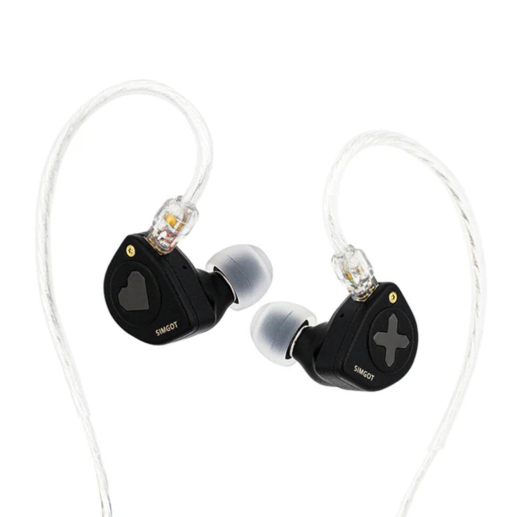 SIMGOT EW300 DSP EDITION Hybrid Driver IEM Black
