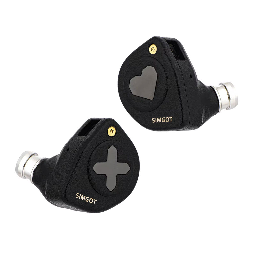 SIMGOT EW300 HBB EDITION Hybrid Driver IEM Black Faceplate