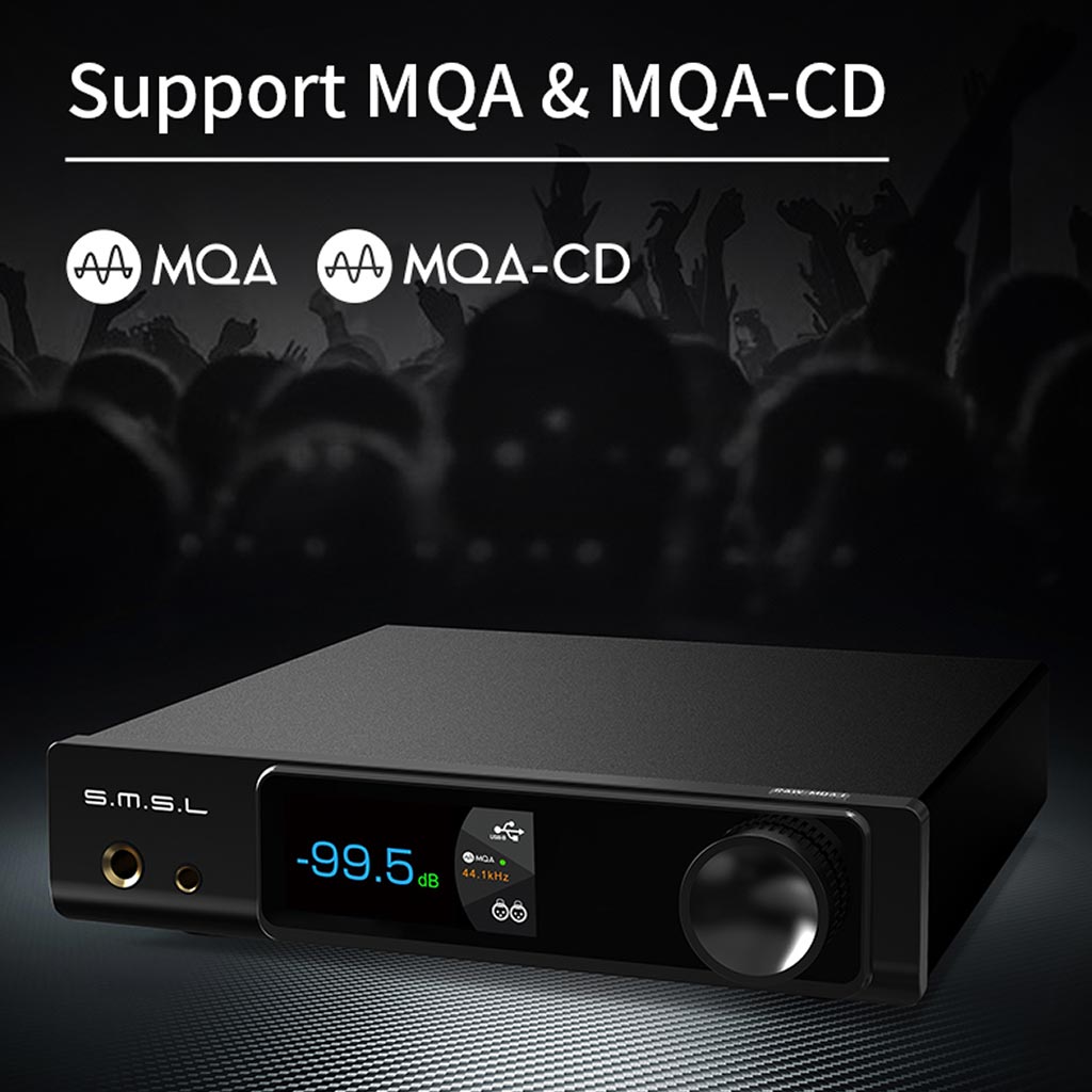SMSL RAW MDA1 DAC&Amp BLACK