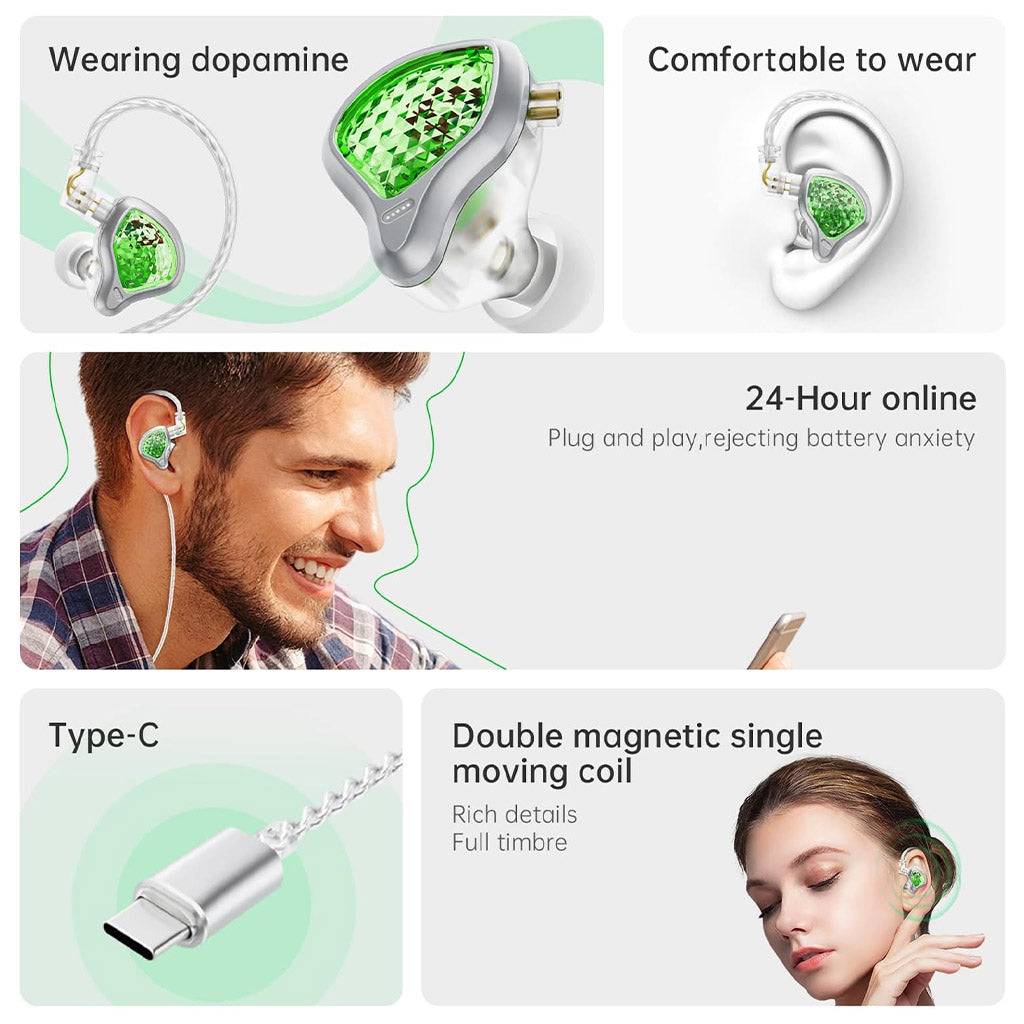 Soratune BI01 In-Ear Monitor Earphones Key Features