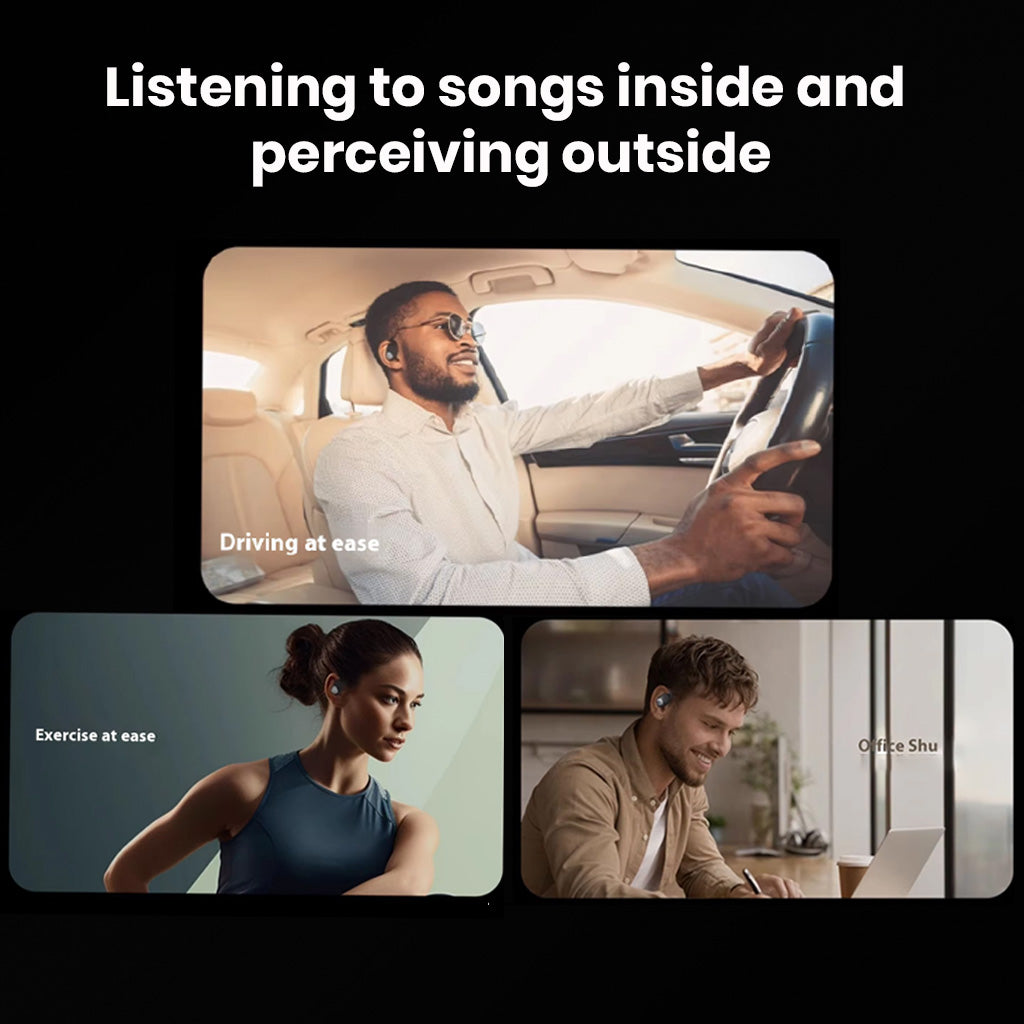 SoundPEATS - Gofree 2+ Wireless Open Ear Earbuds True Wireless