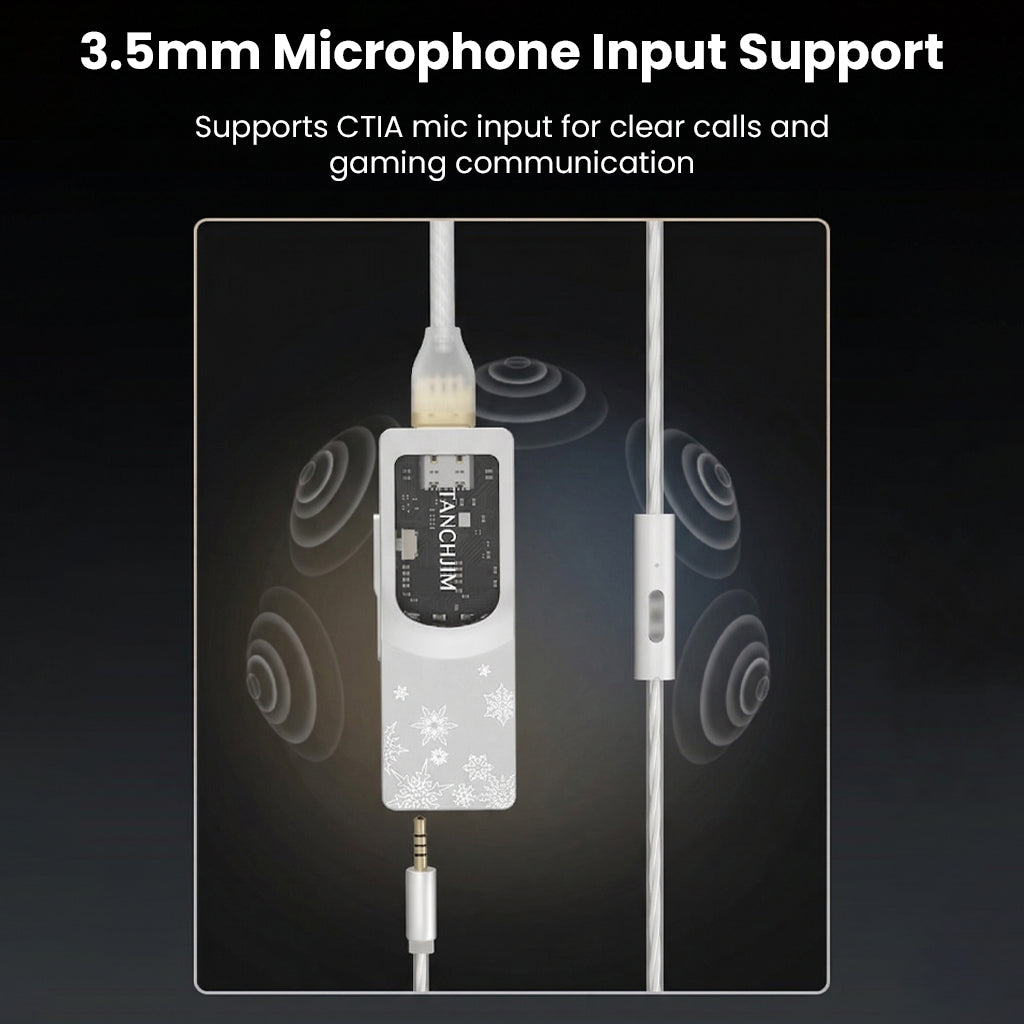 Microphone input support for gaming communication
