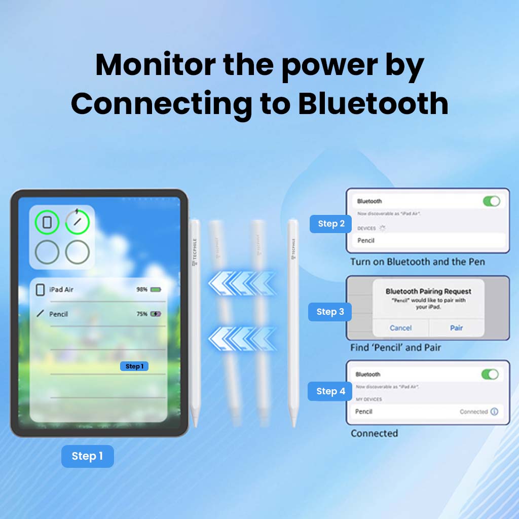 iPad Pencil with Bluetooth