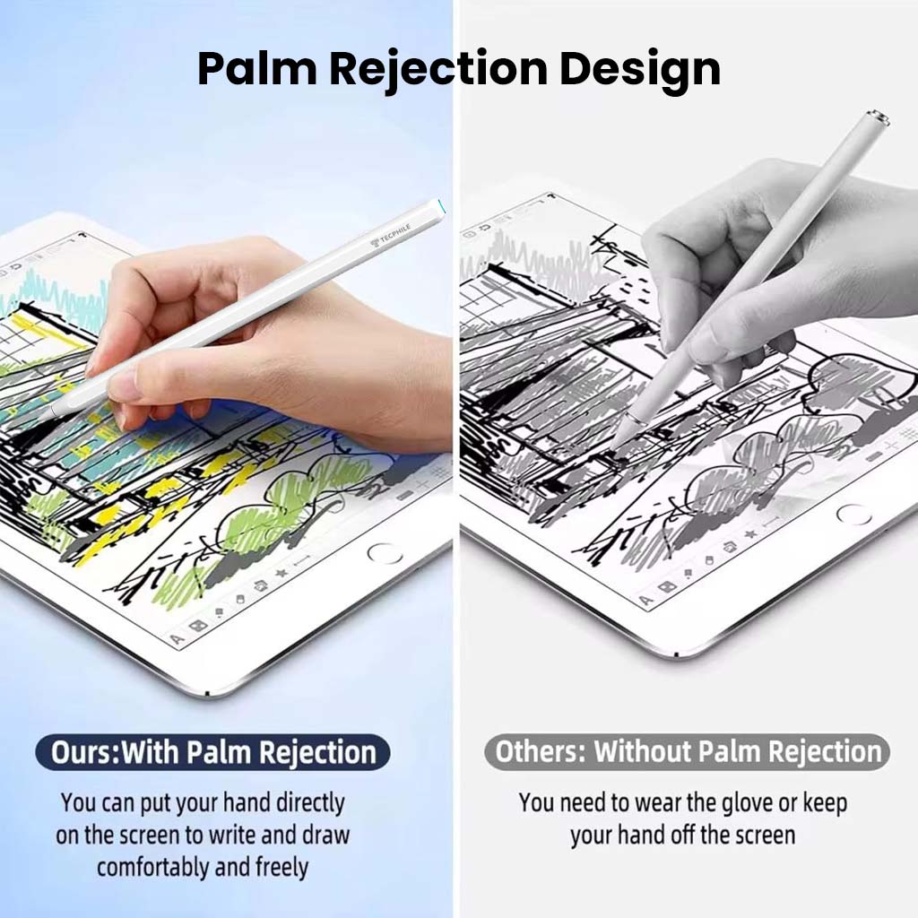 iPad Pencil with palm rejection
