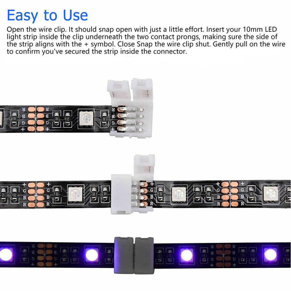 TECPHILE-4-Pin-RGB-Strip-Light-10mm-Solderless-Connector-_12
