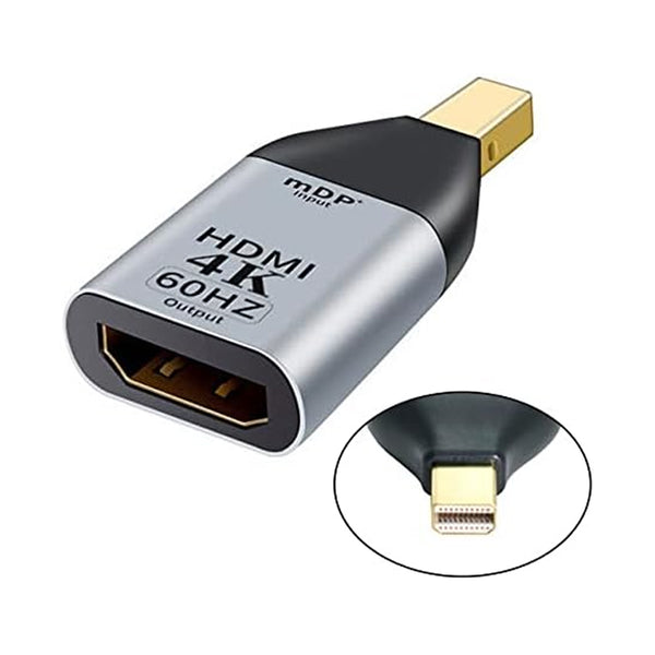 TECPHILE - 4K@60hz Mini Display Port to HDMI Adapter - 1