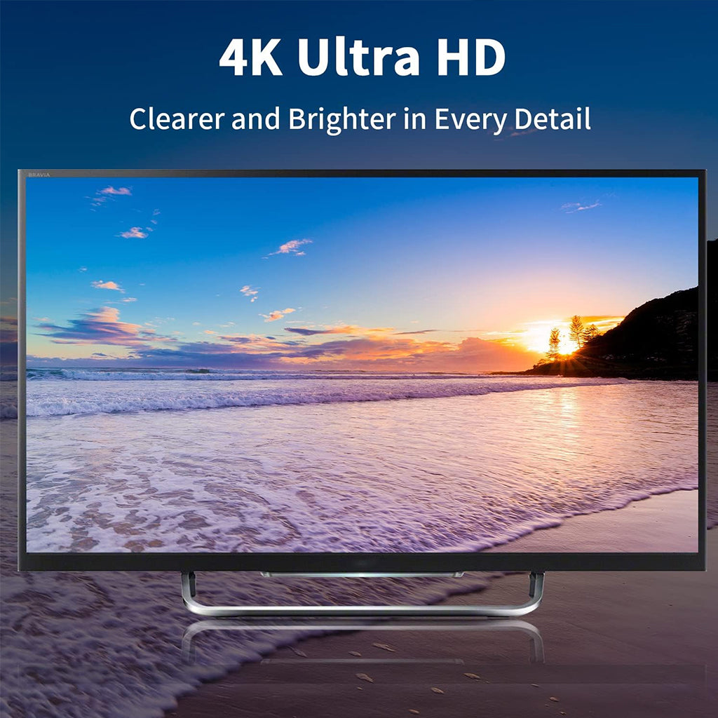 TECPHILE - 4K@30hz Mini Display Port/ DP to HDMI Adapter
