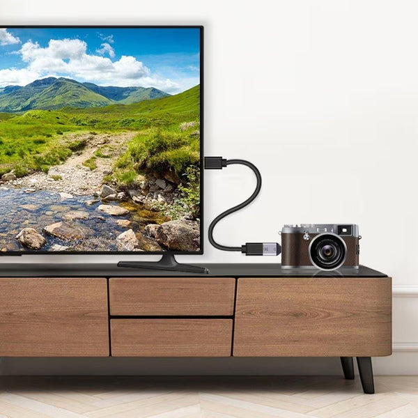 TECPHILE - 4K@30hz Mini Display Port/ DP to HDMI Adapter - 6