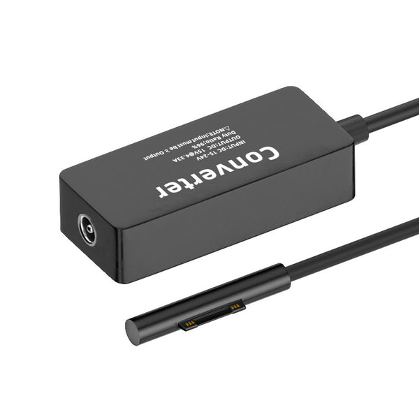 TECPHILE 65W Surface Pro Charging Converter Cable - 12