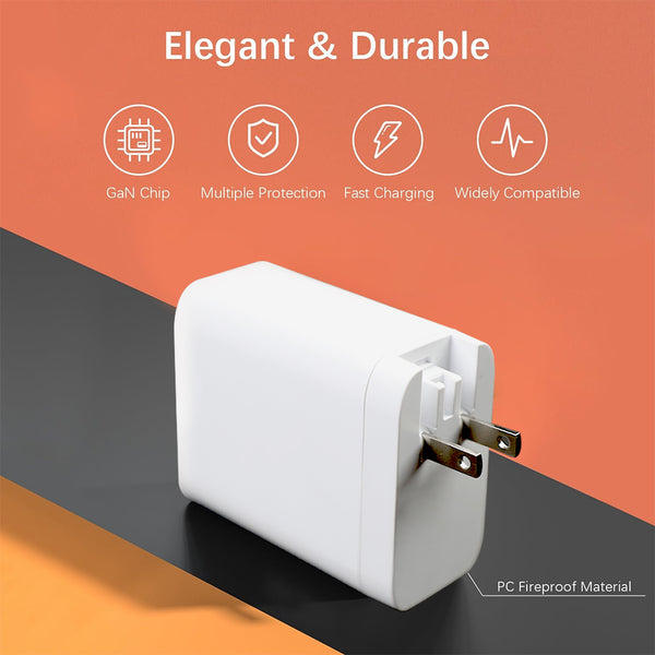 TECPHILE - A2204 Multi-Port 140W GaN Charger - 4