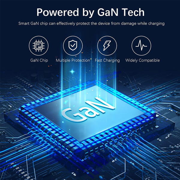 TECPHILE - A2204 Multi-Port 140W GaN Charger - 3