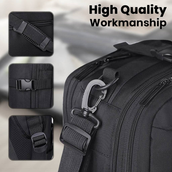 TECPHILE ā Airbag Vacuum Backpack 36-55L Expendable Laptop Bag - 10