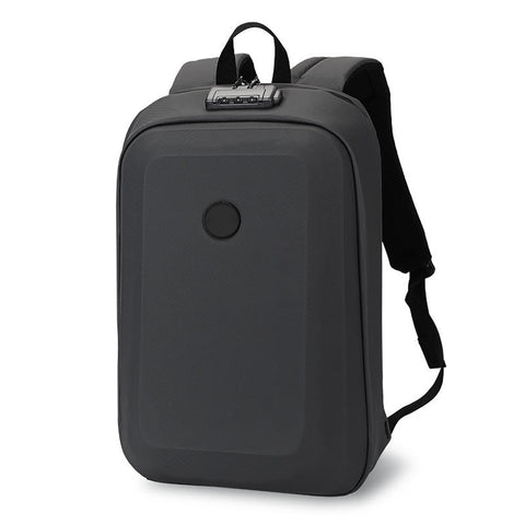 TECPHILE - COMPX Anti Theft Hard Shell Bag Laptop Backpack 15L Fit for 15.6” Laptop