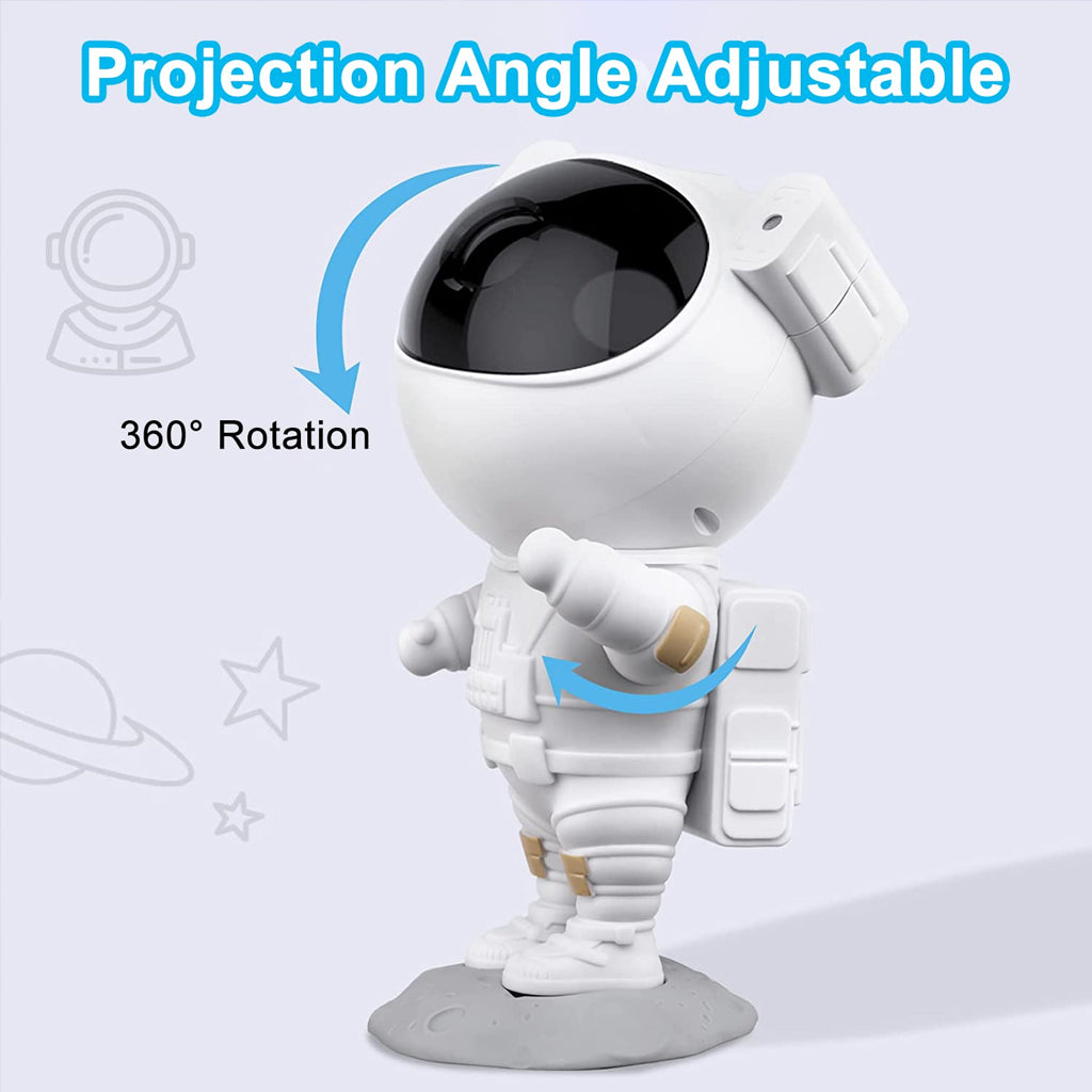 TECPHILE - Astronaut Galaxy Projector with Remote Control