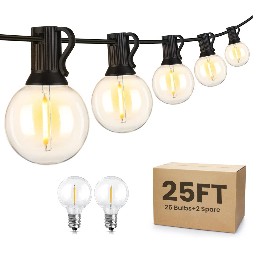 TECPHILE - G40 String Light Bulbs