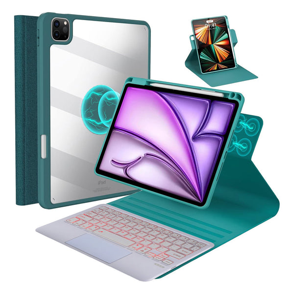 HD11T Keyboard Case for iPad Air 11 M3, M2, 5th Gen & iPad Pro 11 inch - 10