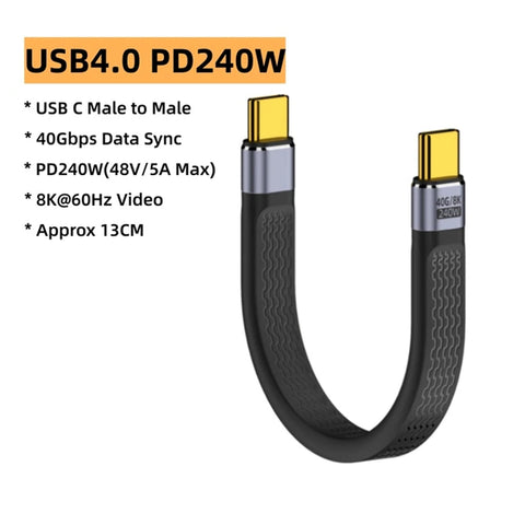 TECPHILE-PD240W-40Gbps-Type-C-Male-to-Male-FPC-Cable-Blk-1-_6