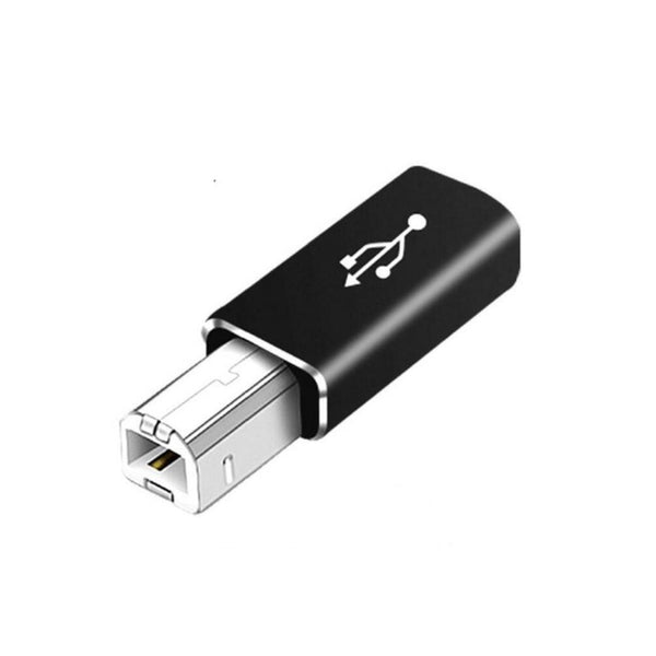 TECPHILE USB B to USB C Printer Square Port Adapter - 19