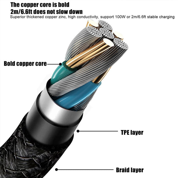 TECPHILE USB Type C to Mini Display Port Cable - 9