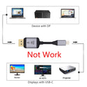 TECPHILE – USB Type C to Mini Display Port Cable - 21