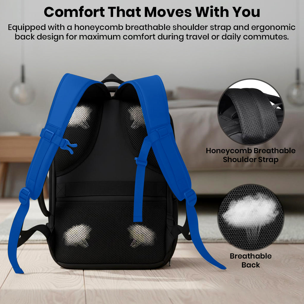 TECPHILE – VacuPack Travel Vacuum Backpack 30-42L Expandable Laptop Bag