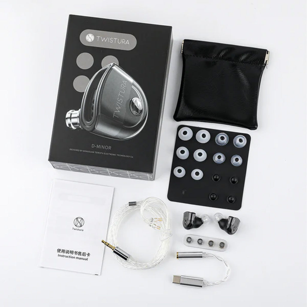 TWISTURA- D-Minor 10mm Dual Magnetic Dynamic Driver IEM