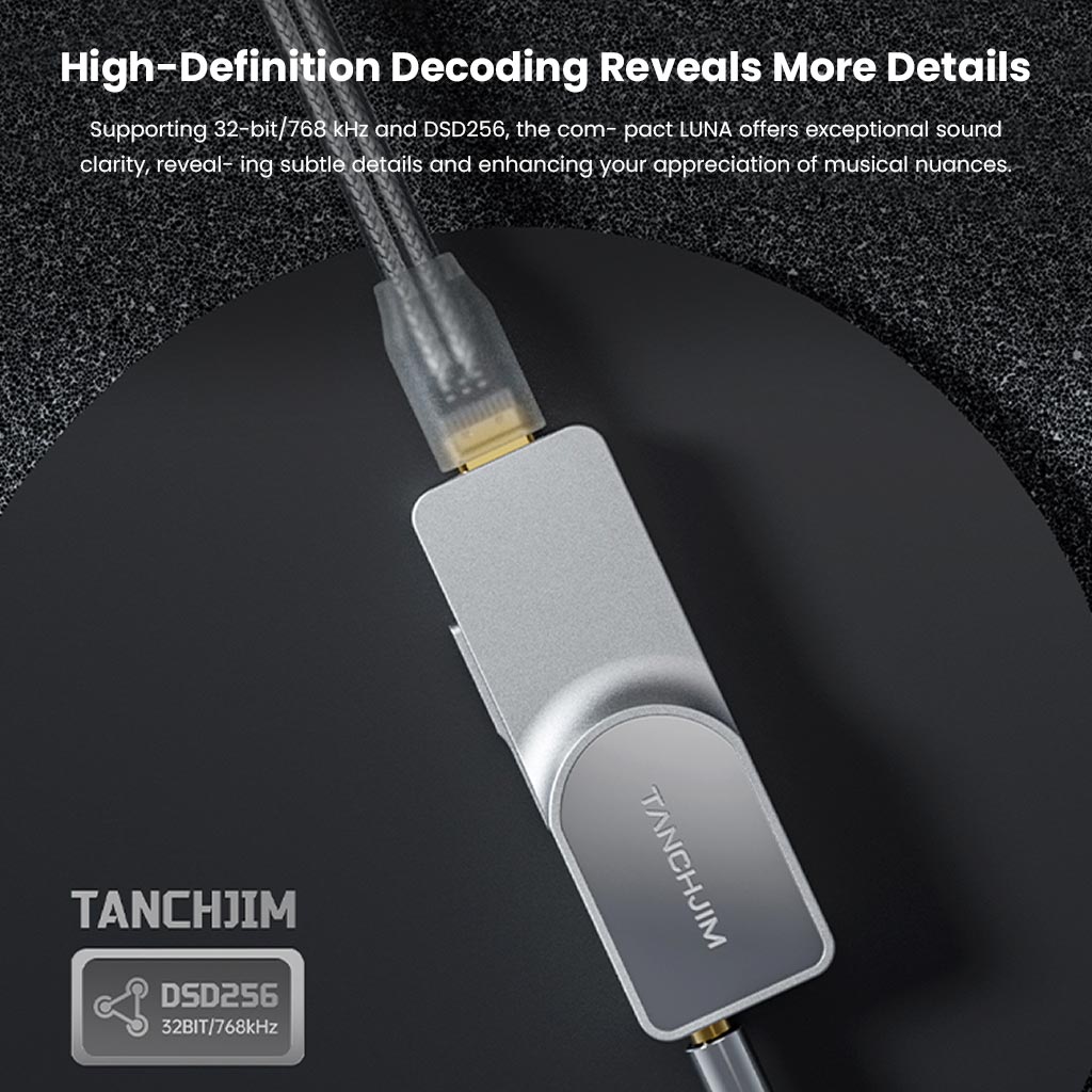 Tanchjim Luna Formal Portable Dac&Amp DSD256