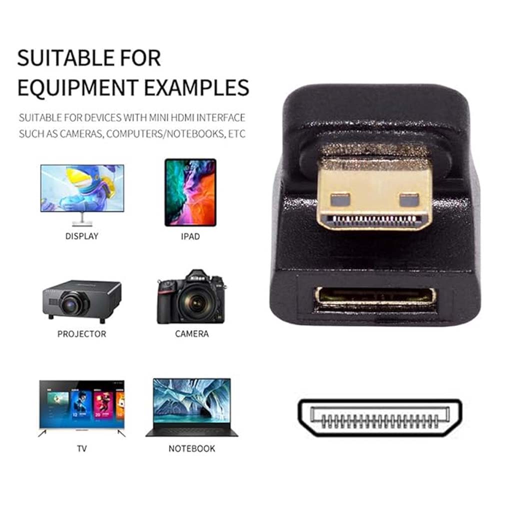 Tecphile CA129 P1 MiniHDM HDF C8K08 Adapter Black 06
