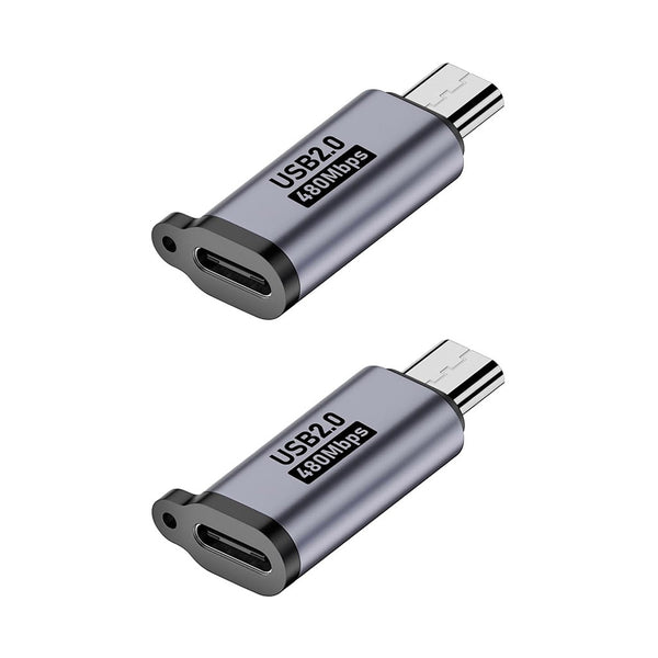 TECPHILE- Type-C USB 2.0 OTG Adapter Connector - 1