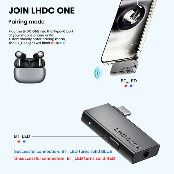 TempoTec  - LHDC ONE Wireless USB-C to Bluetooth Transmitter - 8