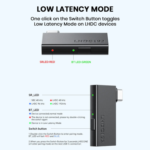 TempoTec  - LHDC ONE Wireless USB-C to Bluetooth Transmitter - 9
