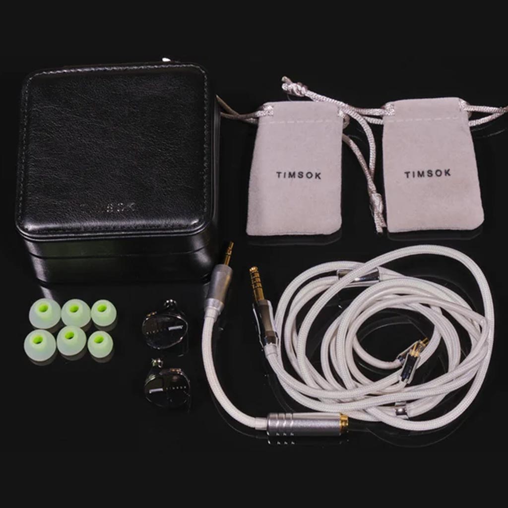Timsok TS316 Dynamic Driver IEM Silver