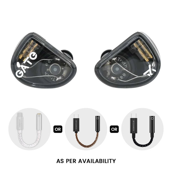 Truthear GATE IEM +  AUDIOCULAR D07 Slim DAC & Amp - 1